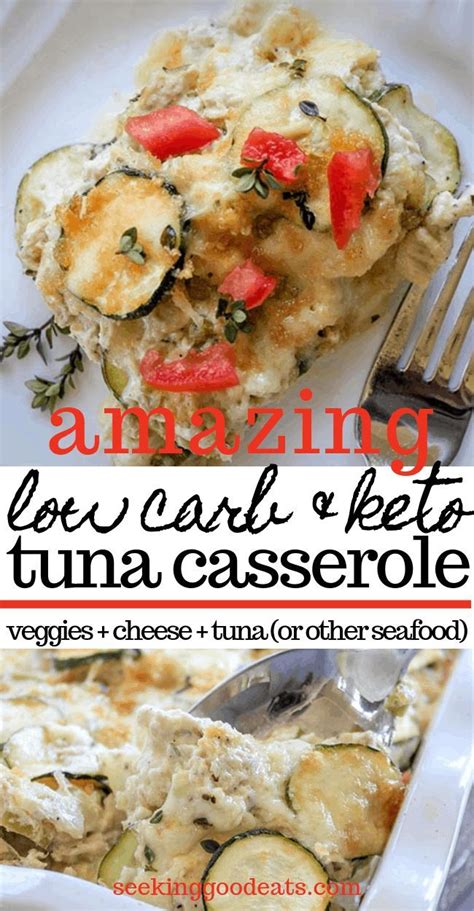 Last updated may 25, 2021. Low Carb Tuna Casserole (Keto Seafood Casserole) | Seeking ...