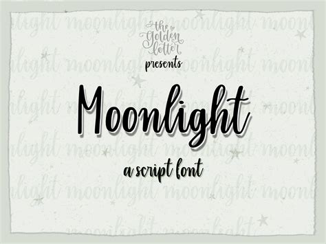 6,206 downloads (1,602 yesterday) free for personal use. Font Download - Moonlight Calligraphy Font - Hand Drawn ...