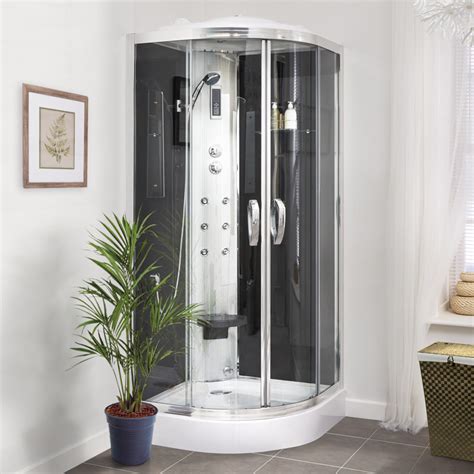 Use the tools below to refine your search by only displaying reviews with a certain number of star ratings or to only show reviews from a certain time period. 900 Quadrant Steam Shower Cabin with 6 Body Jets