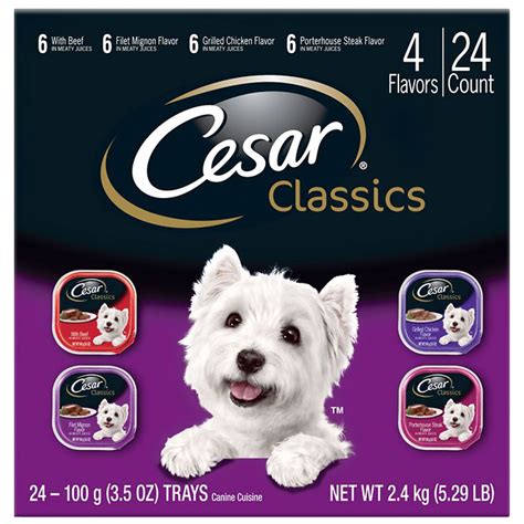 Maybe you would like to learn more about one of these? Cesar Club Variety Cube Dog Food Trays vs. Sundays for ...