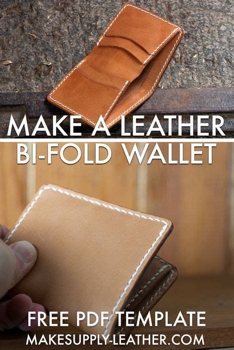 Collection by samb • last updated 5 days ago. Make A Leather Bi-Fold Wallet - Free PDF Template - Build ...