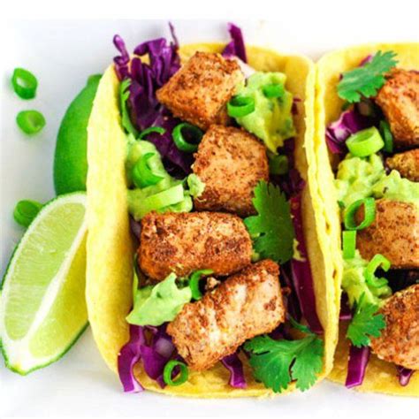White fleshed, mild, flaky fish fillets are traditionally used in fish tacos such as tilapia, mahi mahi. These Caribbean Fish Tacos are a great way to spice up ...