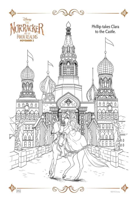 Each page features a cute mermaid printable coloring page. The Nutcracker and the Four Realms Holiday Coloring Pages ...