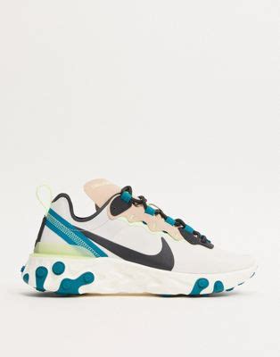 Taupe is a shade that falls right in that category, with properties of brown and gray and a spectrum of different undertones. Nike React Element 55 Taupe And Neon Green Sneakers | ASOS