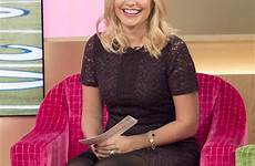 holly willoughby tights legs morning tv feet celebrity phillip dailymail show pantyhose schofield outfits control their success secret reveal heels