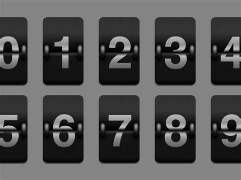 Today we will be making a fun unique fold that pops up and flips open and. Flip Card Number Template Sketch freebie - Download free ...