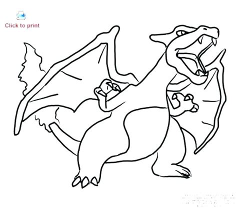 Free printable charizard coloring pages. Mega Charizard Coloring Page at GetColorings.com | Free ...