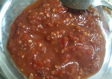 Pitik geprèk) adalah makanan ayam goreng tepung khas indonesia yang diulek atau dilumatkan bersama sambal bajak. Resep Sambal Geprek Mentah : Resep Ayam Geprek Sambal ...