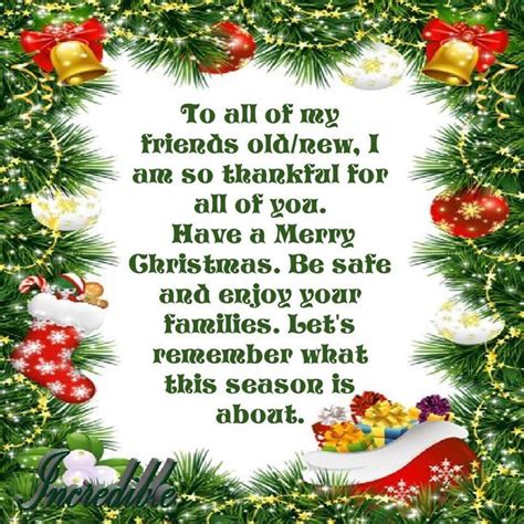 I wish that you remain the same person that you are, even as we celebrate christmas. Have A Merry Christmas Friends Pictures, Photos, and ...