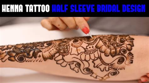 Beginners and professionals alike will find only the best quality henna supplies here at mihenna. Henna Tattoo Full Sleeve Bridal Design | Gatsby TV #002 ...