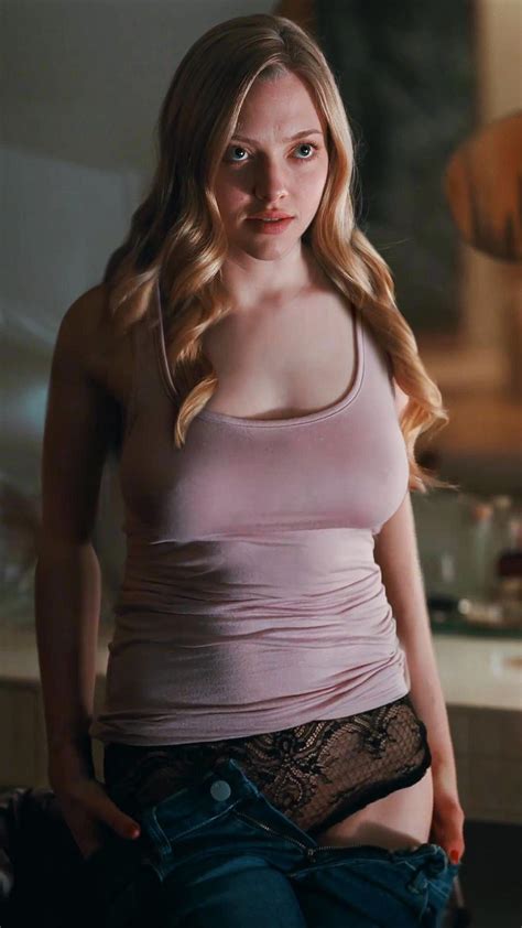 Falls to her death when she deliberately lets go of the window frame, after accidentally being knocked through the window by julianne moore. Amanda Seyfried Undressing For You - Famous Nipple