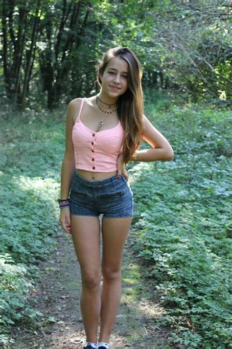 Big breasted jana outdoor in red spandex. Pin on short shorts