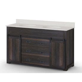 Lowe's tools, furniture, gaylords, pallets and more!!!. Style Selections Morriston Distressed Java 60-in Undermount Double Sink Bathroom Vanity w ...