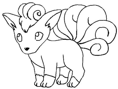 Supercoloring Vulpix / Vulpix Coloring Pages Coloring Home ...