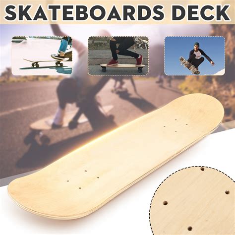 The best skateboard decks are designed with a concave shape. Decks Blank Double Warped Concave Skateboards Deck Natural ...