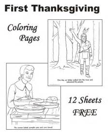 670 x 820 file type: Story of the First Thanksgiving Coloring Pages