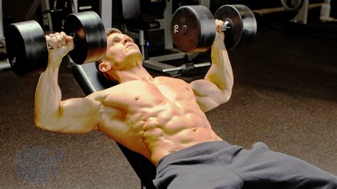 The incline dumbbell bench press is similar to the incline barbell bench press, but involves using dumbbells instead of a barbell. Incline Dumbbell Bench Press What It Is And What It Builds