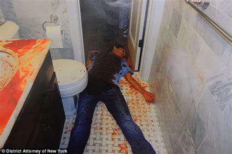 Photos show blood soaked nanny after she stabbed two kids ...