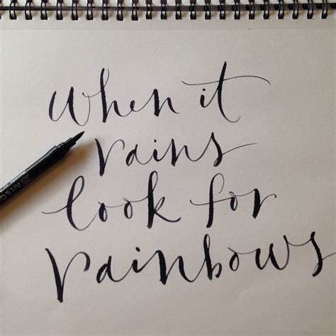 Brush lettering quotes on Behance