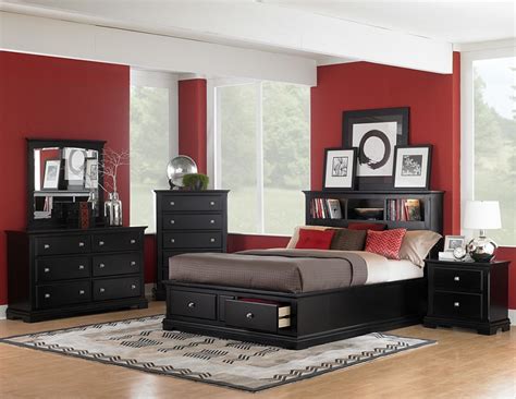 A wooden bedroom is an epitome of an earthy interior decor, and it's no less earthy when the design is modern. 15 Cool Black Bedroom Furniture Sets For Bold Feeling