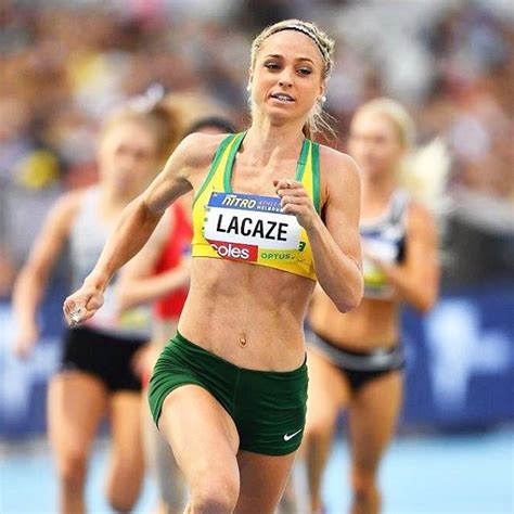 Her olympic preparations are well on track! Genevieve Lacaze