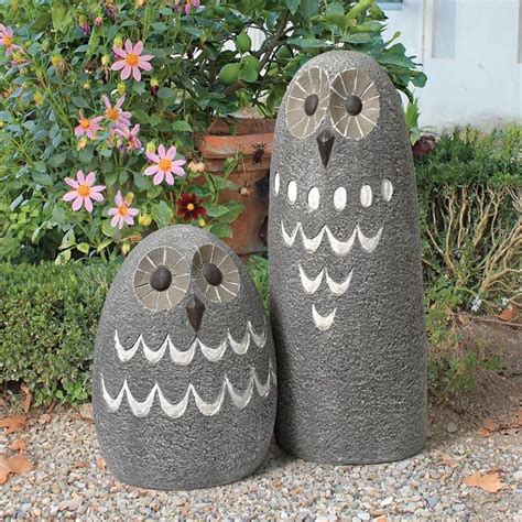 Etsy.com has been visited by 1m+ users in the past month Design Toscano Ogling Outdoor Owl Garden Statue: Set of ...