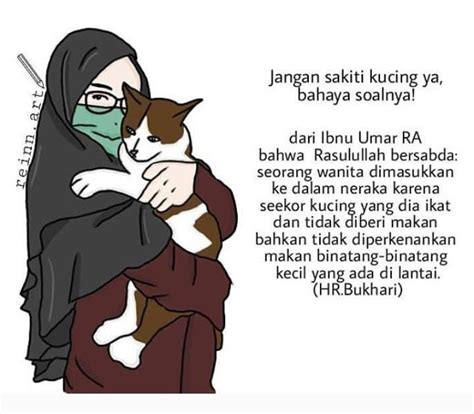 Maybe you would like to learn more about one of these? Pin oleh Ara di muslim art di 2020 | Kartun, Kucing, Kata-kata indah