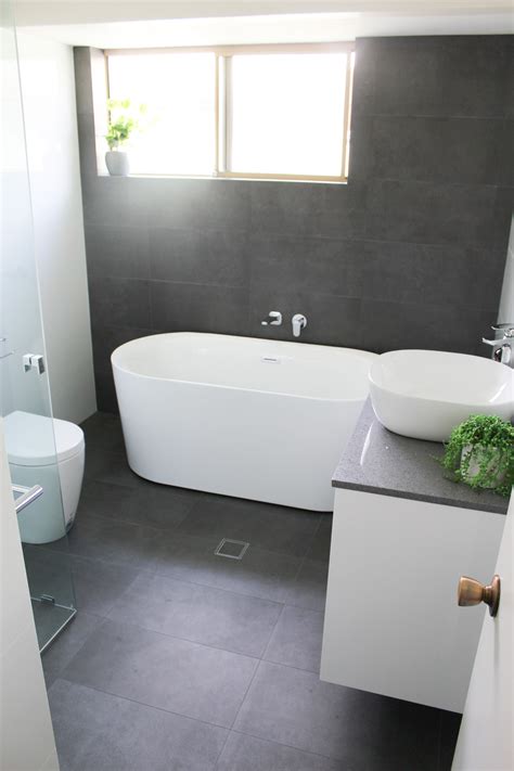 Where bathroom ideas and remodelling a bathroom might once have been a straightforward project anchored in practicality, we now approach the task with a lot more more care and consideration. Family Bathroom - Modern Family Bathroom - On the Ball ...