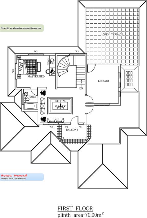 South african single storey and double storey house plans with photos are for sale online. Kerala Home plan and elevation - 2561 Sq. Ft | home appliance