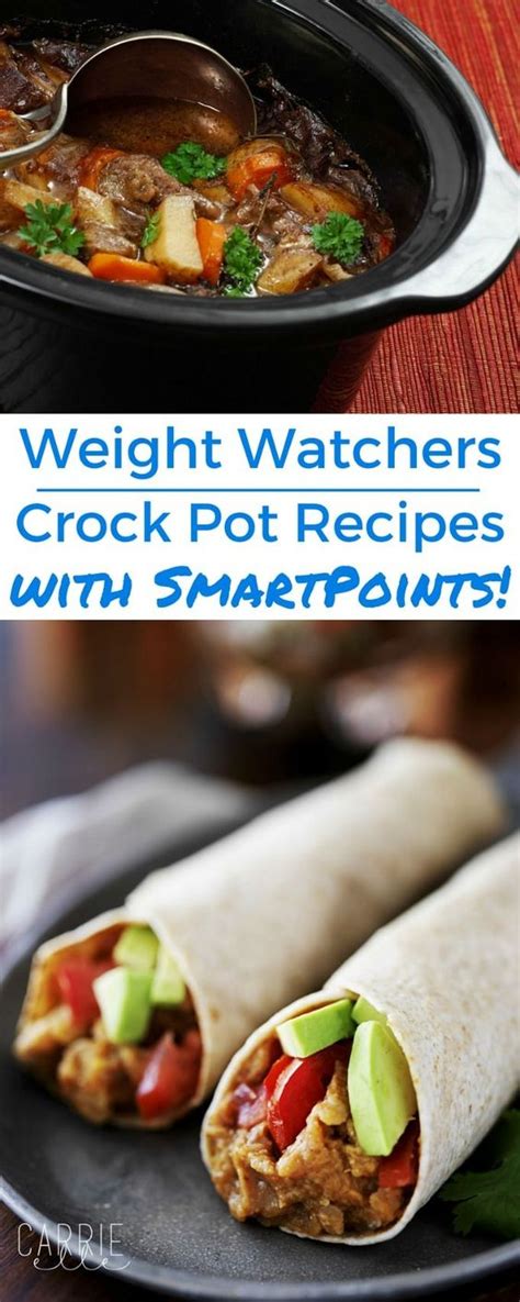 Smart points and pictures updated as of 10/31/2018. 25+ Weight Watchers Crock Pot Recipes with SmartPoints ...