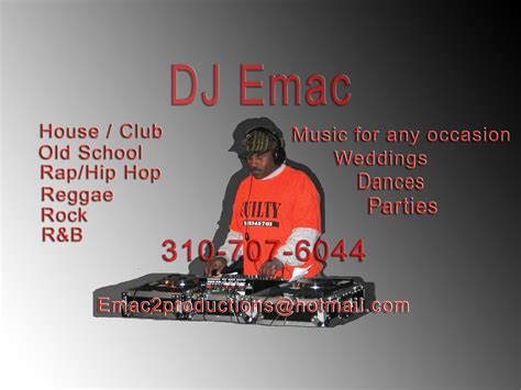 I also touch on websites designed to promote the dj as well. Business | 201208