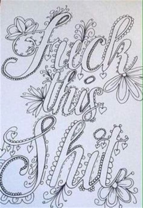 Each page is beautifully designed with doodles, underwater realms, mermaids, faraway galaxies, skyscrapers, and much more. swear word adult coloring books. 1000+ images about Coloring Pages on Pinterest | Mandala ...