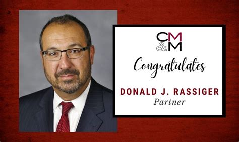 What does cmm mean in insurance? CMM Welcomes Donald J. Rassiger to the Partnership ⋆ Campolo, Middleton & McCormick, LLP