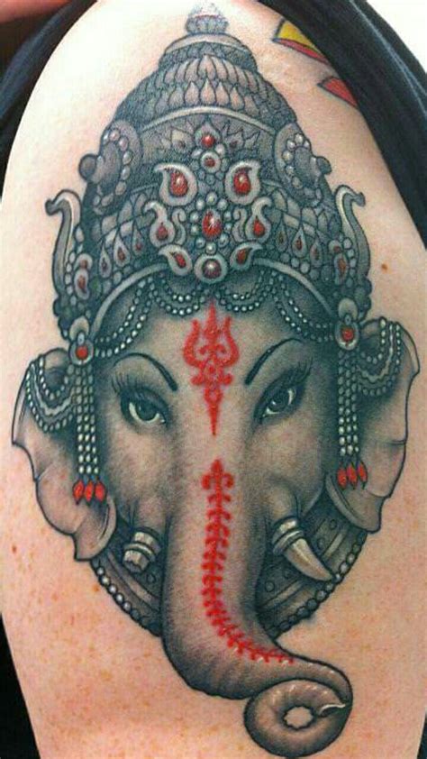 This is one of my drawing dedicated to of god ganesh patron god of art and architect also. Bold Ganesha tattoo | Ganesha tattoo, Elephant tattoos, Ganesh tattoo