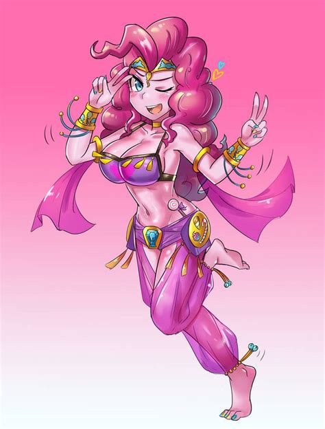 Dance magic watch in 720p! Commission Pinkie Pie Belly Dancer by iojknmiojknm | Mlp ...