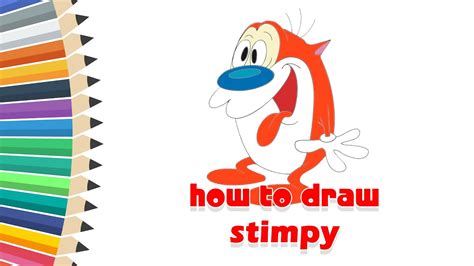 Is responsible for this page. How to Draw Stimpy | The Ren & Stimpy Show | Cartooning 4 ...