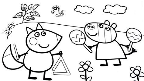 Just like anybody else, i understand the need to save money and budget. Peppa Pig coloring sheet to save