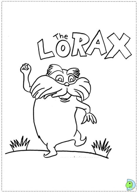 Simply do online coloring for the lorax movie animal characters coloring pages directly from your gadget, support for ipad, android tab or using our web feature. The Lorax coloring page - DinoKids.org