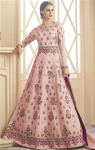 Anarkali suits look perfect for all occasions, including special ones and casual ones. Partywear Floral Anarkali Gown / Beautiful Floral Printed ...