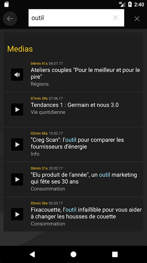 L'application auvio tient compte de votre train de vie et de vos envies, vous décidez quand et où 1) explorez l'ensemble des chaînes (tv et radios) de la rtbf et visionnez en direct ou en replay. RTBF Auvio - Applications Android sur Google Play