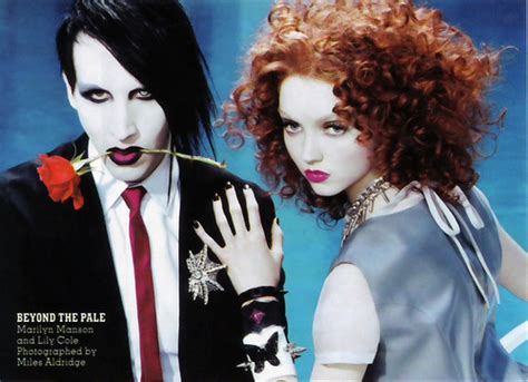 Lily cole has revealed marilyn manson inspired her to begin her acting career. Lily - Lily Cole Photo (6664951) - Fanpop