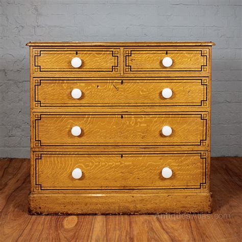 Maybe you would like to learn more about one of these? Victorian Painted Pine Chest Of Drawers - Antiques Atlas