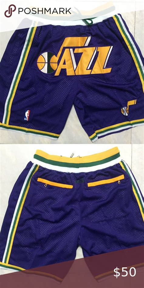 The most common utah jazz shorts material is cotton. Utah Jazz Shorts -Attention please, all items will need 5 ...