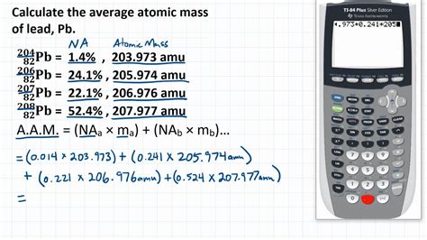 Calculate the average atomic mass. Isotopes And Average Atomic Mass Worksheet Key - Page 2 - My Worksheet