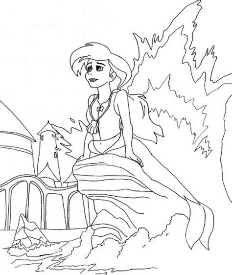 Coloring pages information author name : Baby Ariel Coloring Pages at GetColorings.com | Free ...