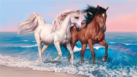 Hd wallpapers and background images. Horses Art Wallpapers | HD Wallpapers | ID #13660