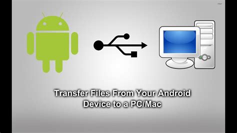 Please let me know in the. How To Transfer Files From Your Android Device To PC/Mac ...