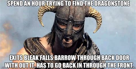 Any saves inside will give you the same glitch. skyrim memes | quickmeme