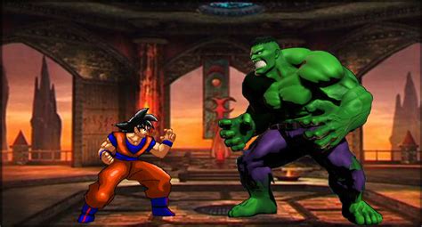 Blue beetle superman vs hulk games hulk vs goku super saiyan 4 goku and vegeta vs marvel and dc. goku_vs_hulk_by_blackspiderman50-d4ndxes