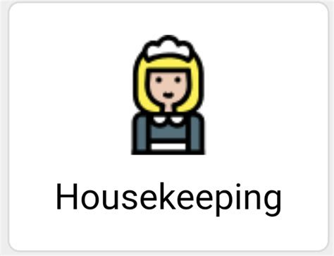 Check spelling or type a new query. Housekeeping report